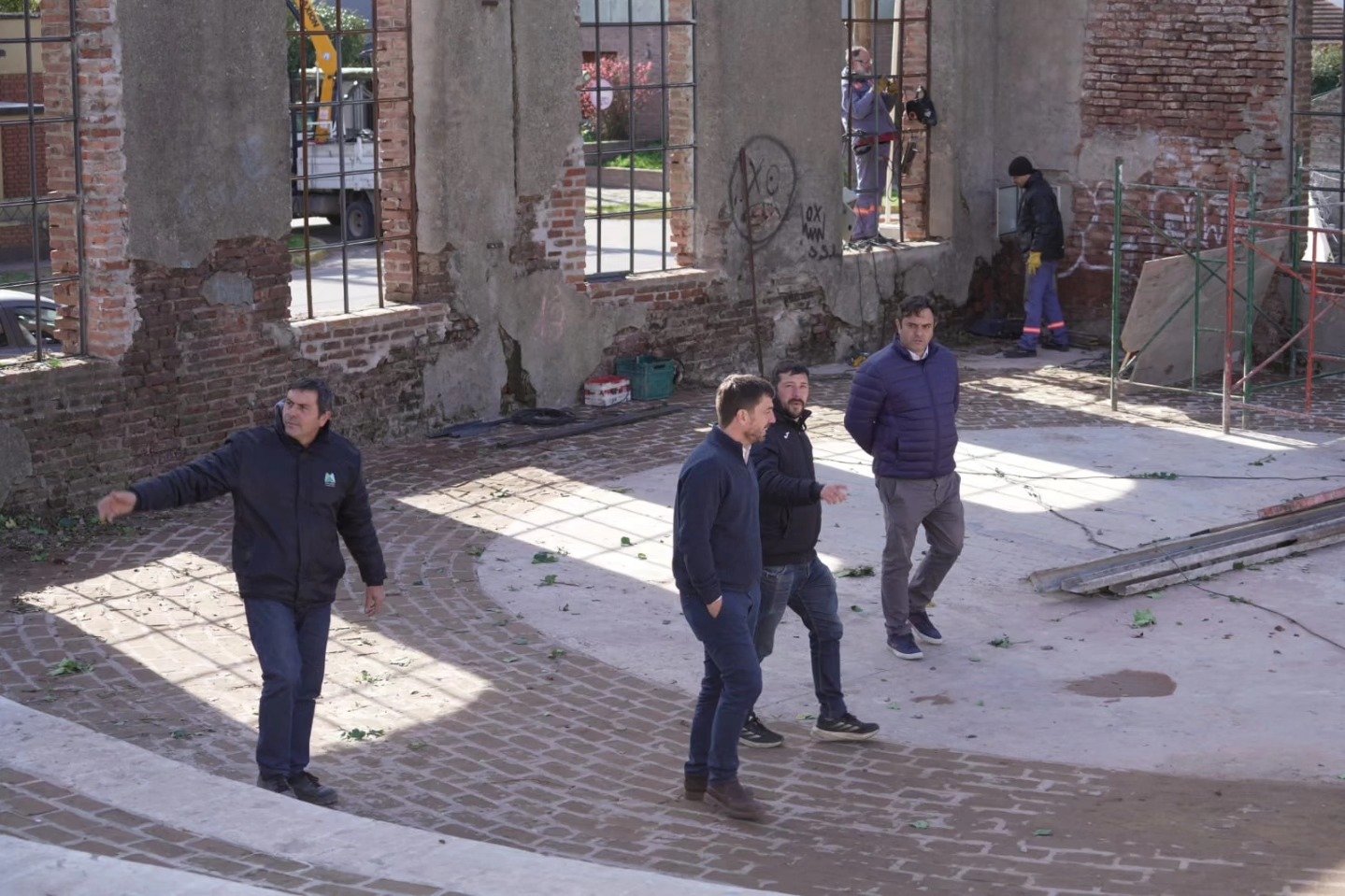 Con el anfiteatro casi listo, avanzan las obras anexas en La Trocha ...