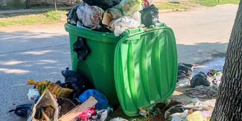 Aplican un mayor control contra quienes dañan contenedores de residuos y caminos rurales