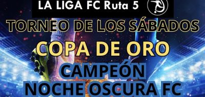 La Noche Oscura F.C. campeón del Torneo de los Sábados