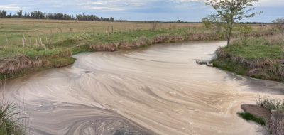Denuncian contaminación en la zona del Arroyito de Oro