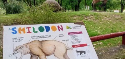 Inauguraron formalmente el Paseo de la Megafauna