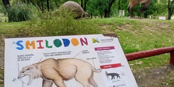 Inauguraron formalmente el Paseo de la Megafauna