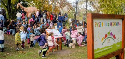Inauguraron formalmente el Paseo de la Megafauna