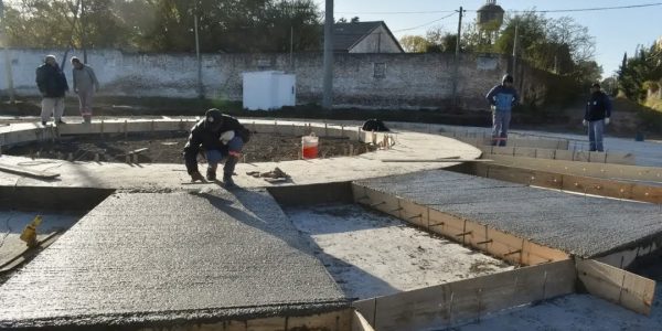 La rotonda de Acceso Sur y 110 entra en su etapa final