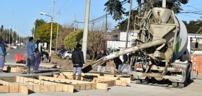 Terminarán antes de lo previsto la rotonda de Acceso Sur y 110