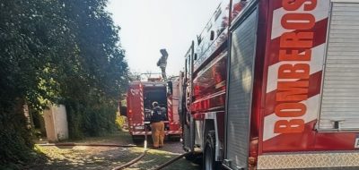 Se incendiaron un galpón y un quincho en 37 y 6