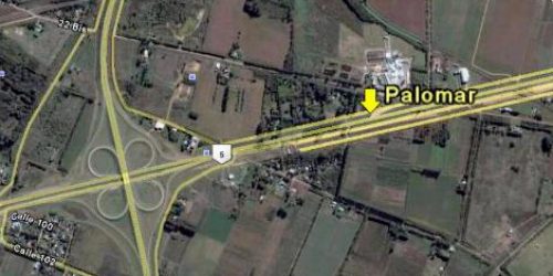 Siniestro vial en cercanías del histórico Palomar mercedino