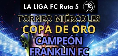 Finalizó el Torneo de los Miércoles en la Liga F.C. de Ruta 5: Franklin FC campeón