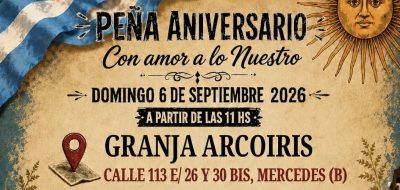 “Con Amor a lo Nuestro” festeja 26 años con una gran peña en Granja Arcoiris
