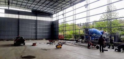 Construyen un estadio techado en Ateneo de la Juventud