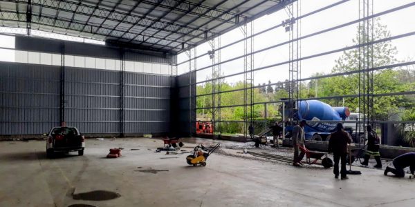 Construyen un estadio techado en Ateneo de la Juventud
