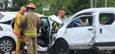 Son de Suipacha y Alberti los involucrados en el choque fatal de la Ruta 5