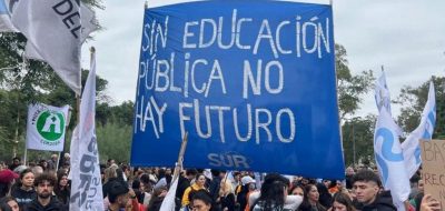 Marcha Federal Universitaria y paro de docentes en todo el país