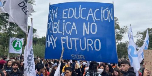 Marcha Federal Universitaria y paro de docentes en todo el país